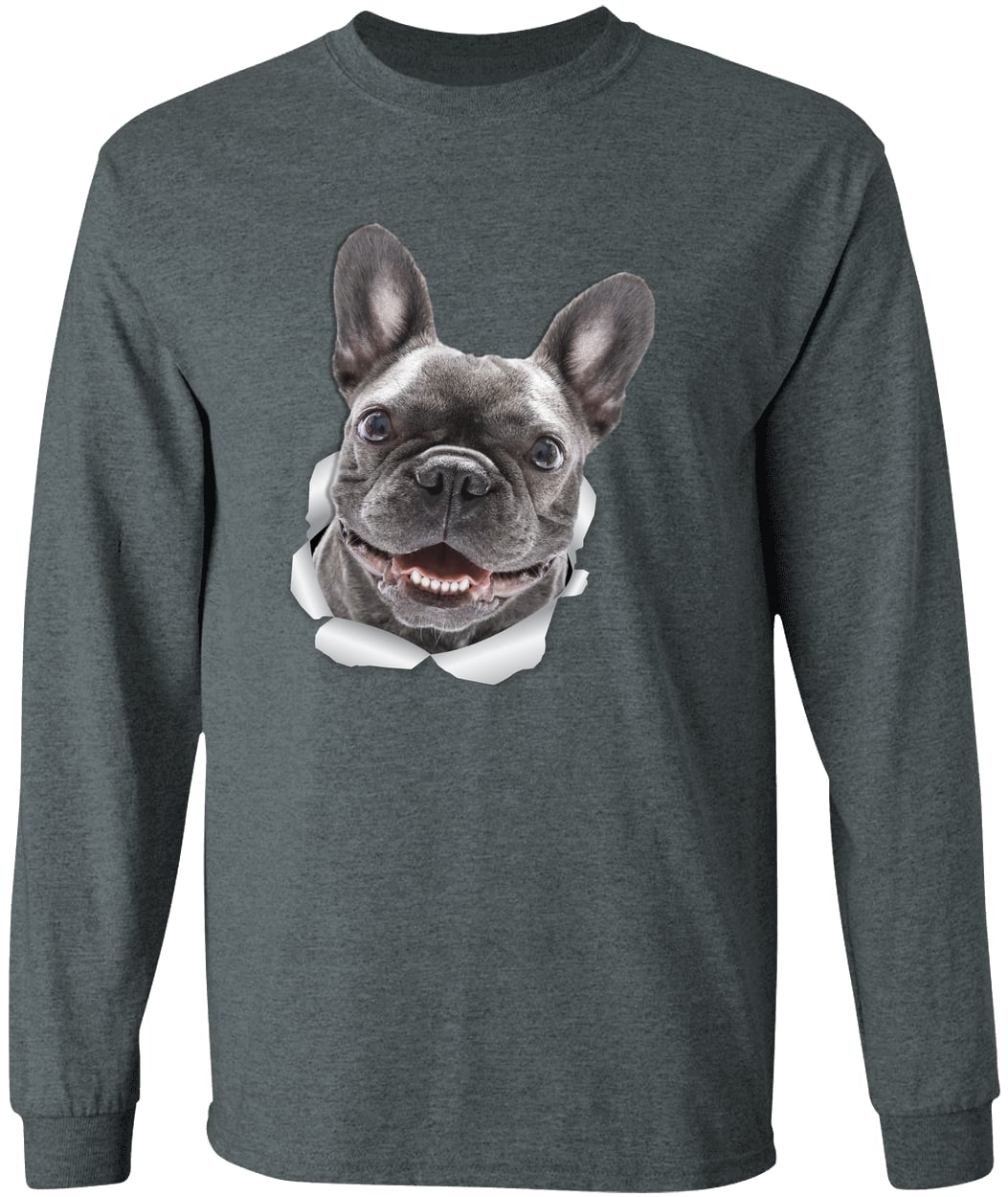 G540 LS T-Shirt 5.3 oz. - Dark Heather