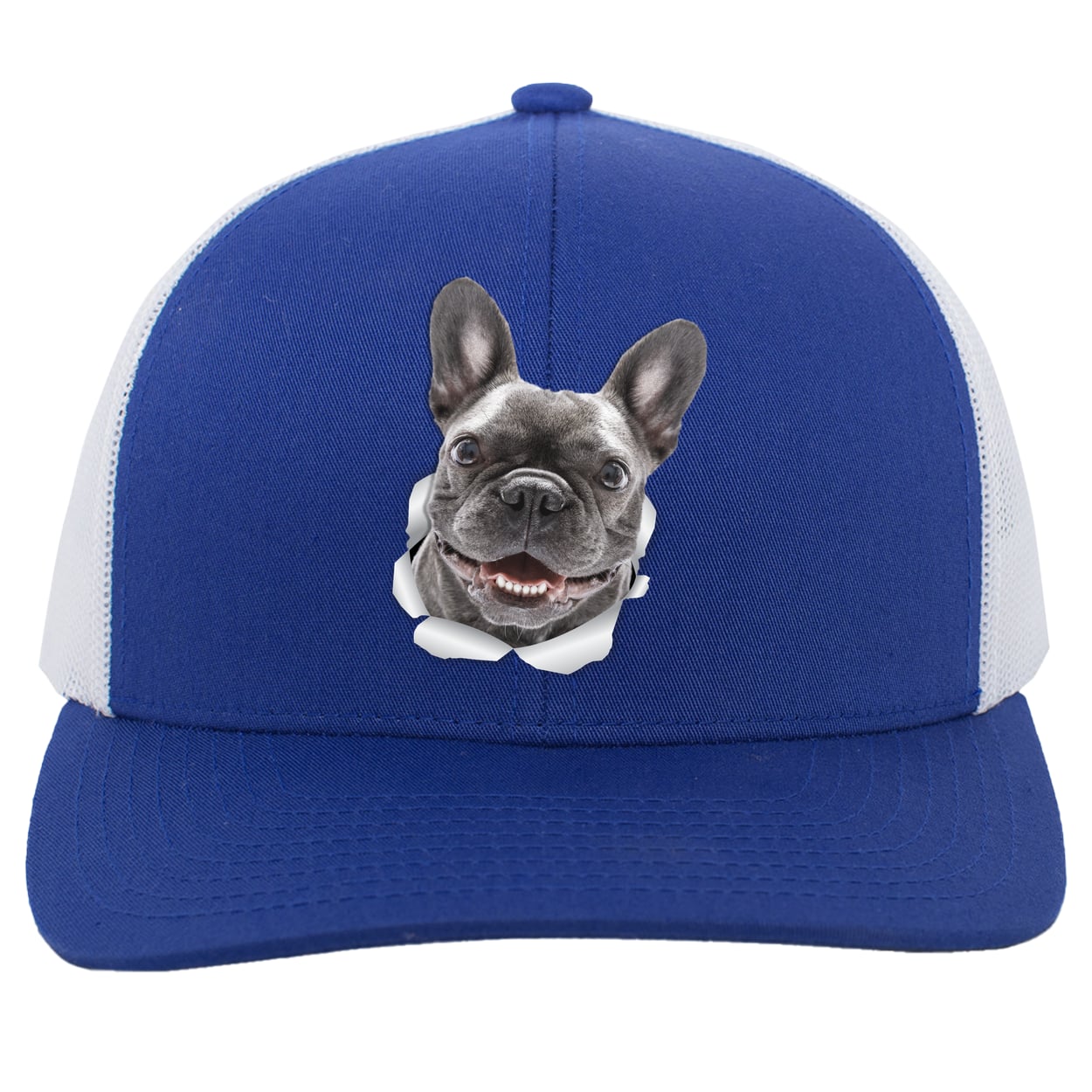 104C Trucker Snap Back - Royal/White