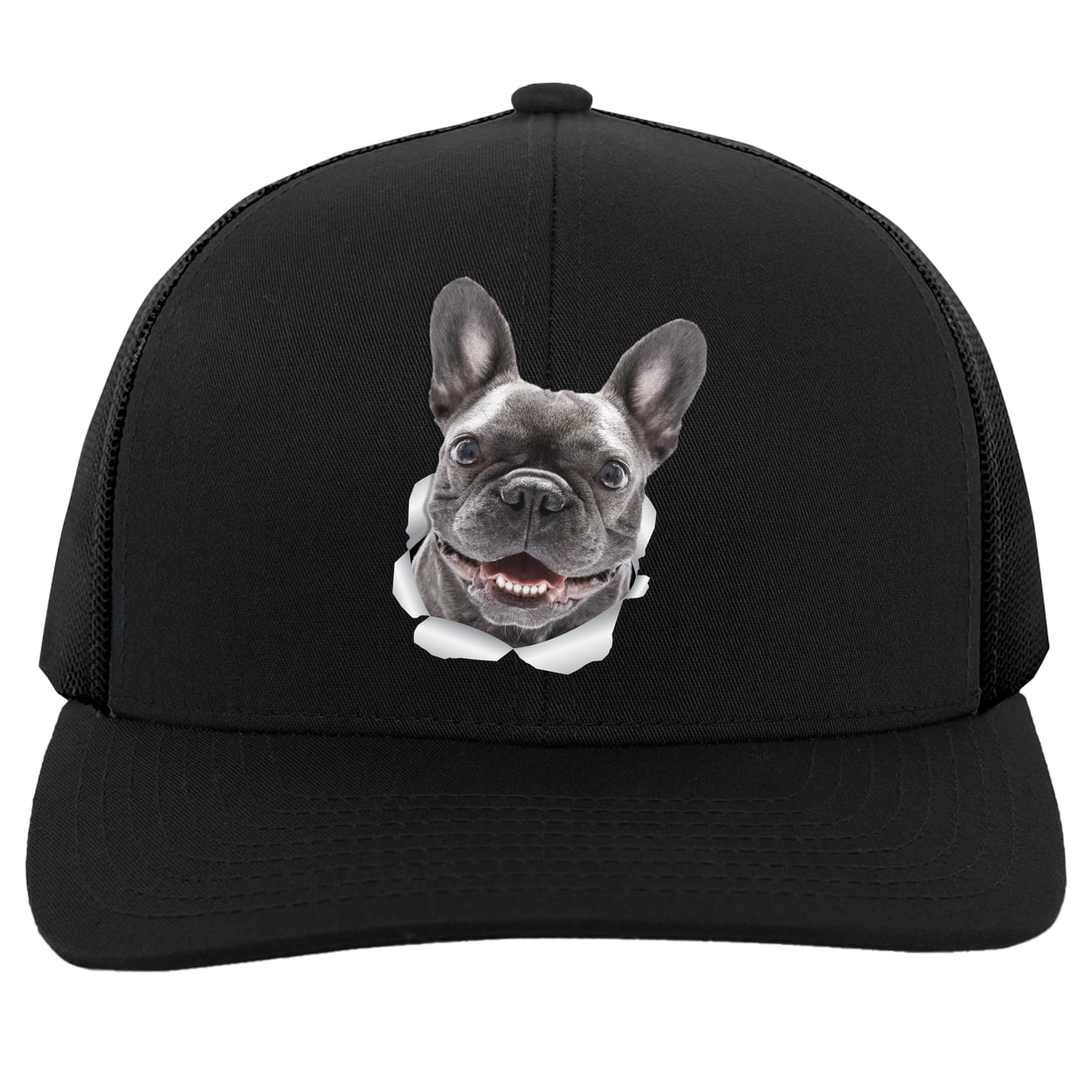 104C Trucker Snap Back - Black