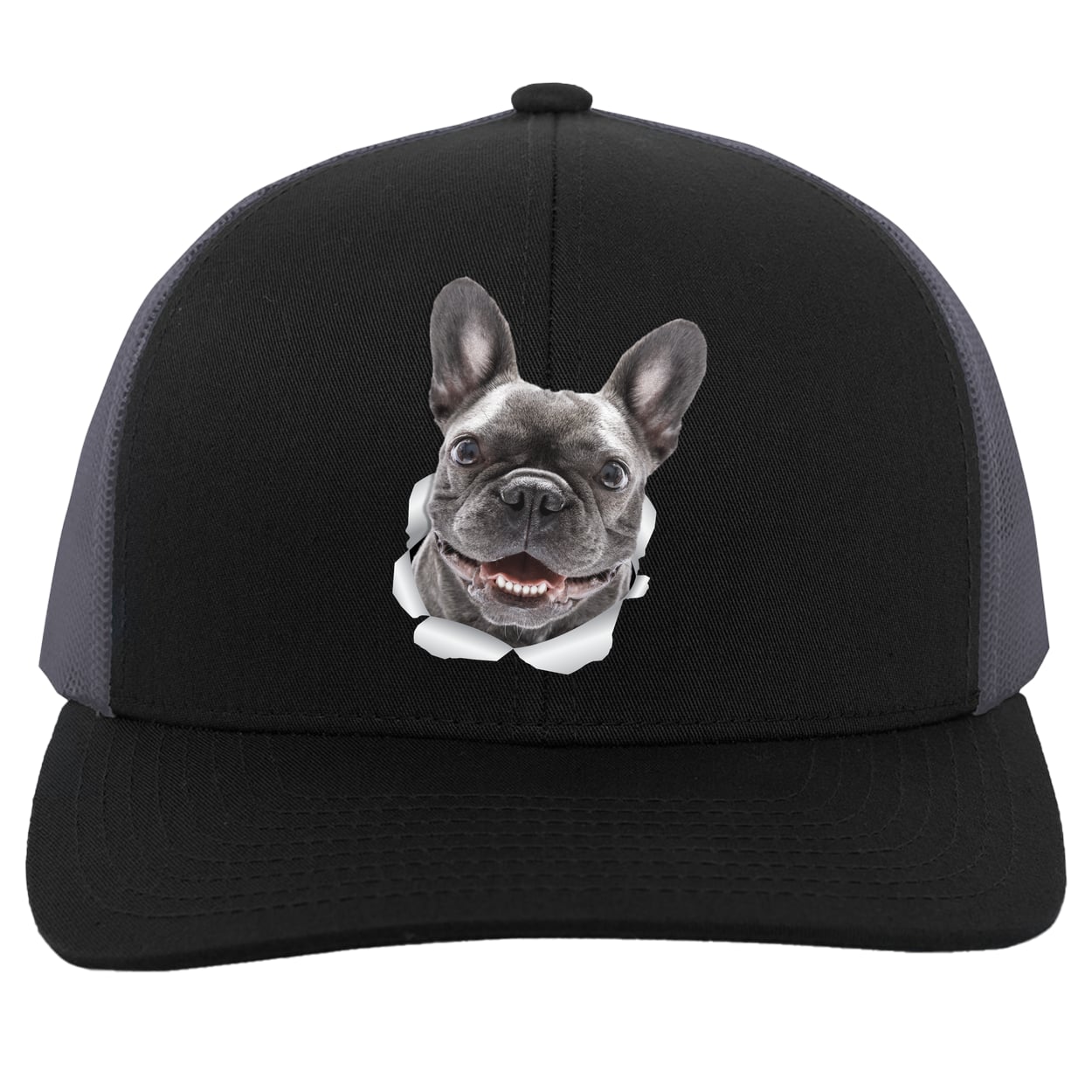 104C Trucker Snap Back - Black/Graphite