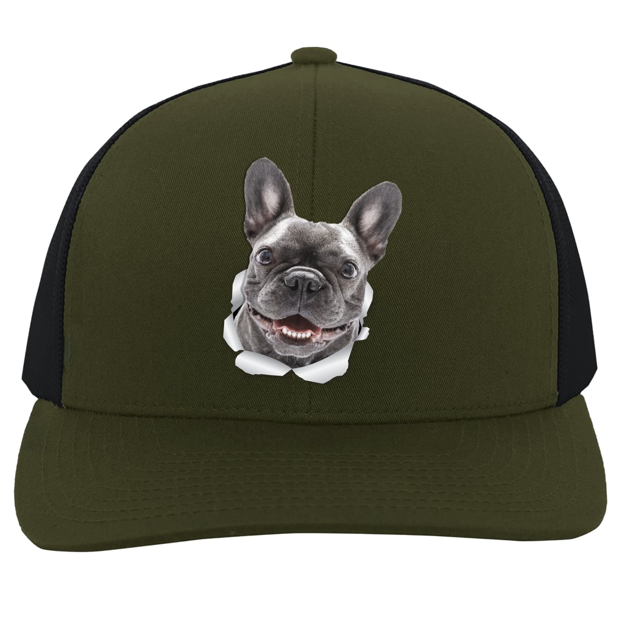 104C Trucker Snap Back - Moss/Charcoal