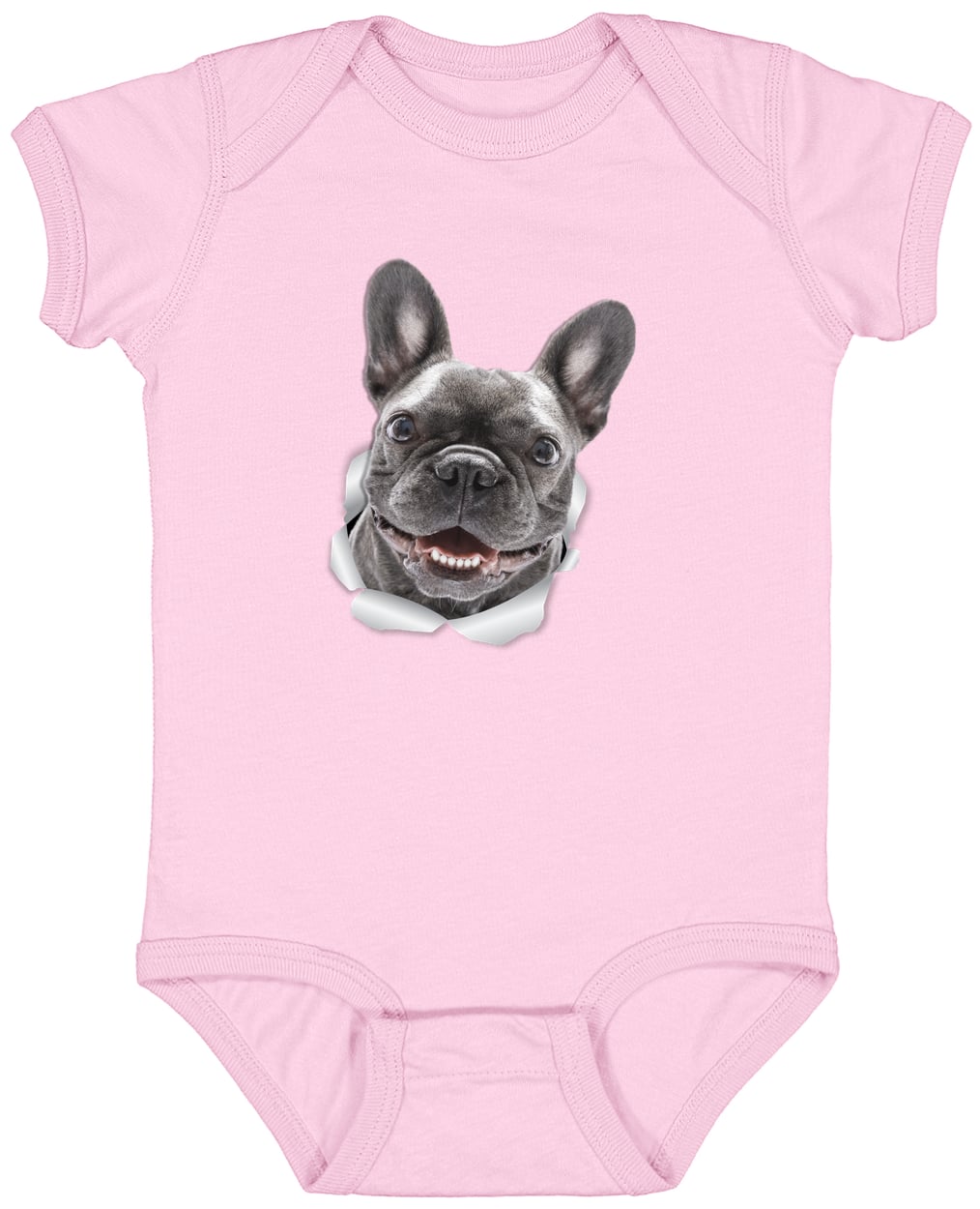 4424 Infant Fine Jersey Bodysuit - Pink