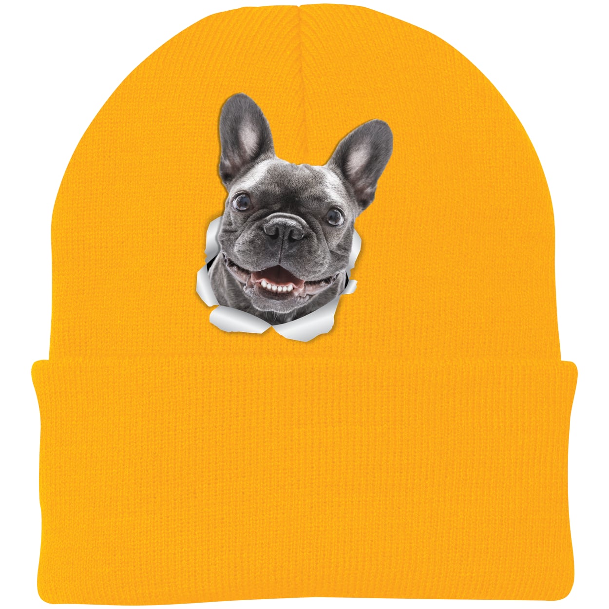 CP90 Port & Company Knit Beanie - Athletic Gold