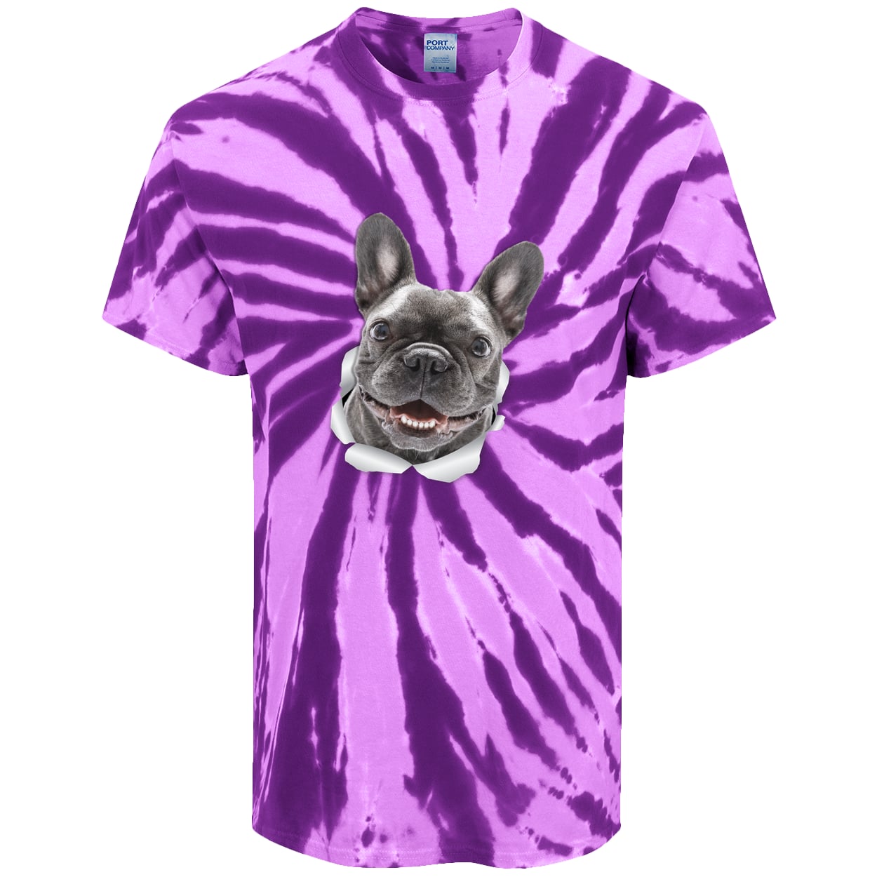 PC147 Port & Company Tie-Dye Tee - Purple