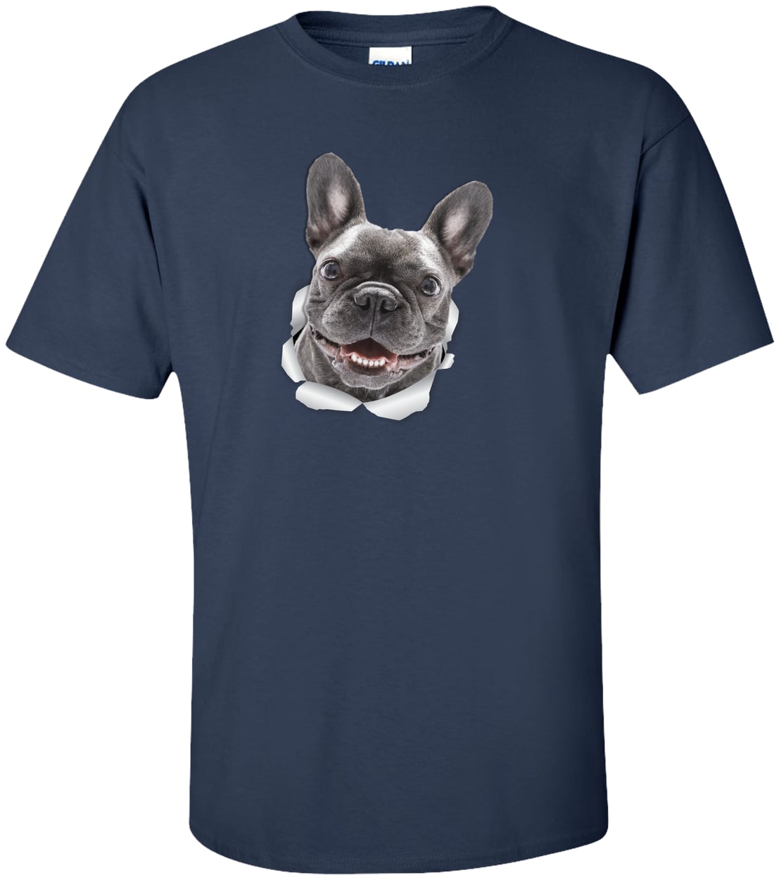 G200T Gildan Mens Tall Ultra Cotton Tee - Navy