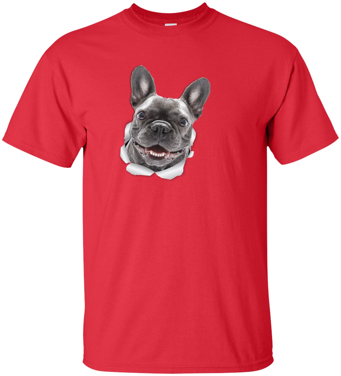 G200T Gildan Mens Tall Ultra Cotton Tee - Red