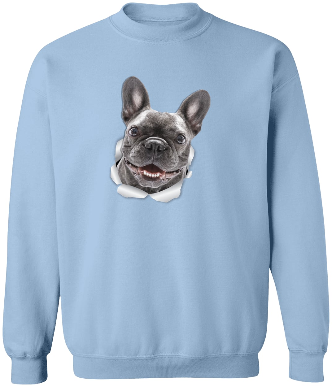 G180 Gildan Crewneck Pullover Sweatshirt - Light Blue