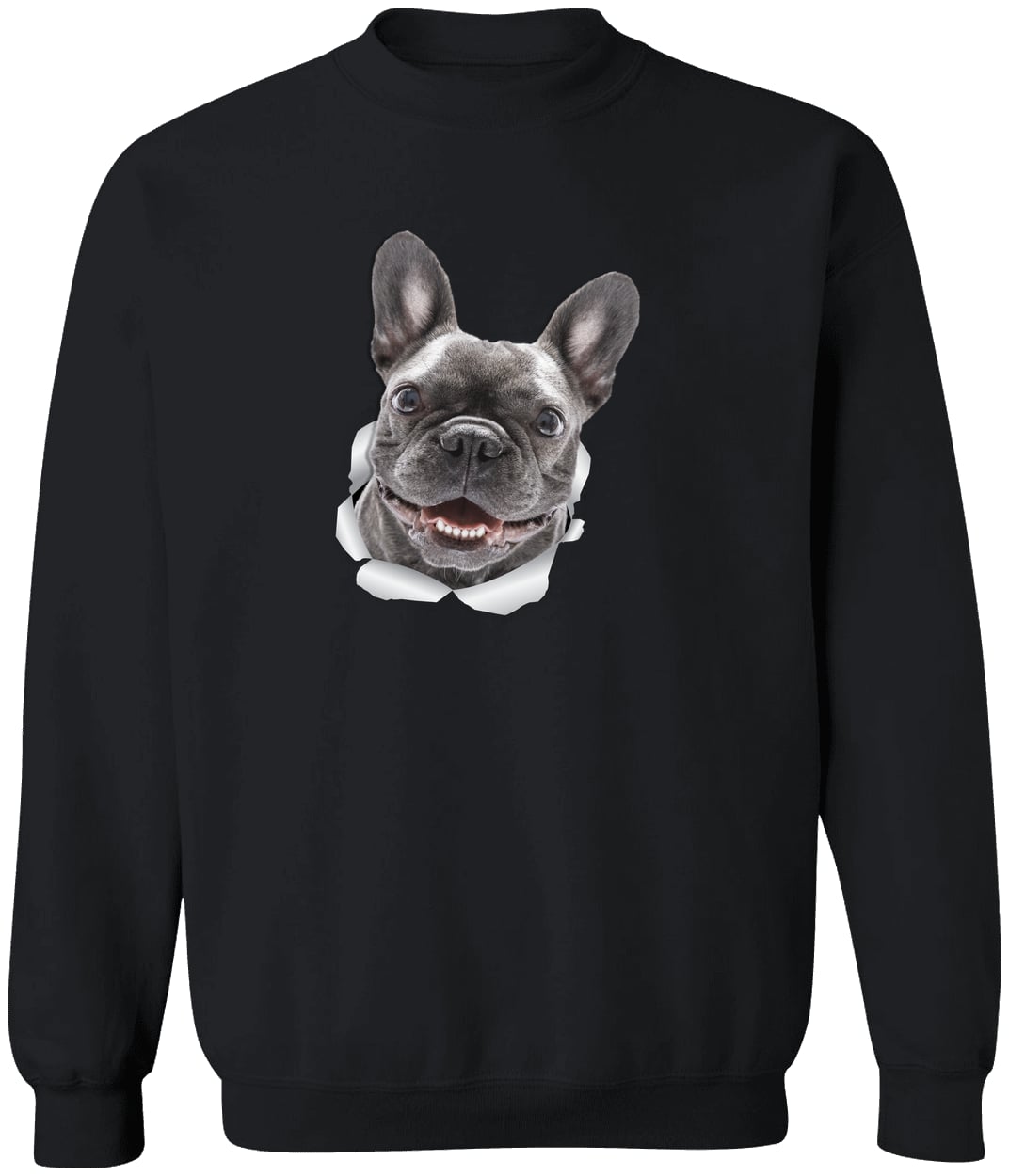 G180 Gildan Crewneck Pullover Sweatshirt - Black