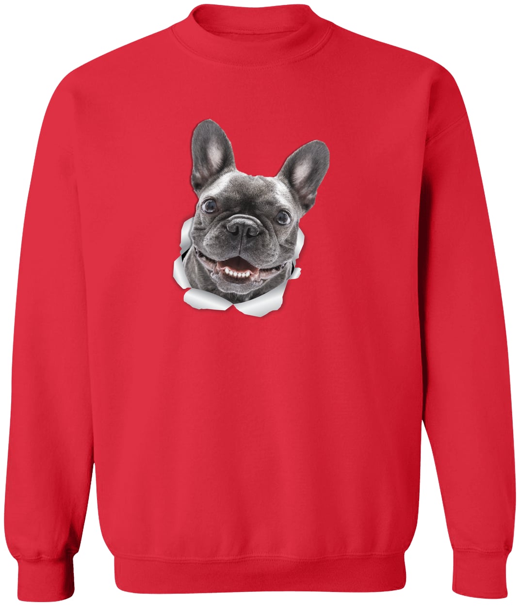 G180 Gildan Crewneck Pullover Sweatshirt - Red