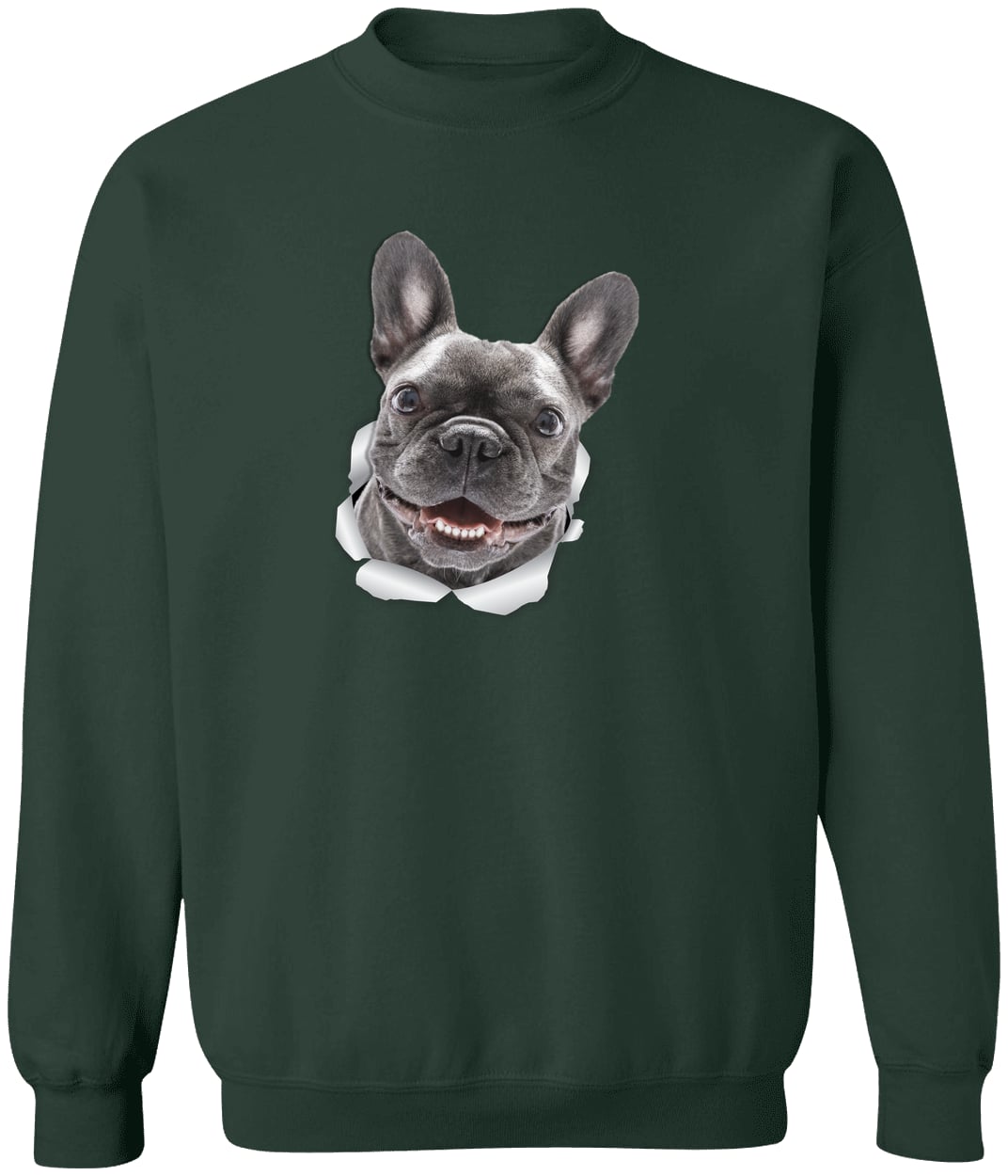 G180 Gildan Crewneck Pullover Sweatshirt - Forest Green