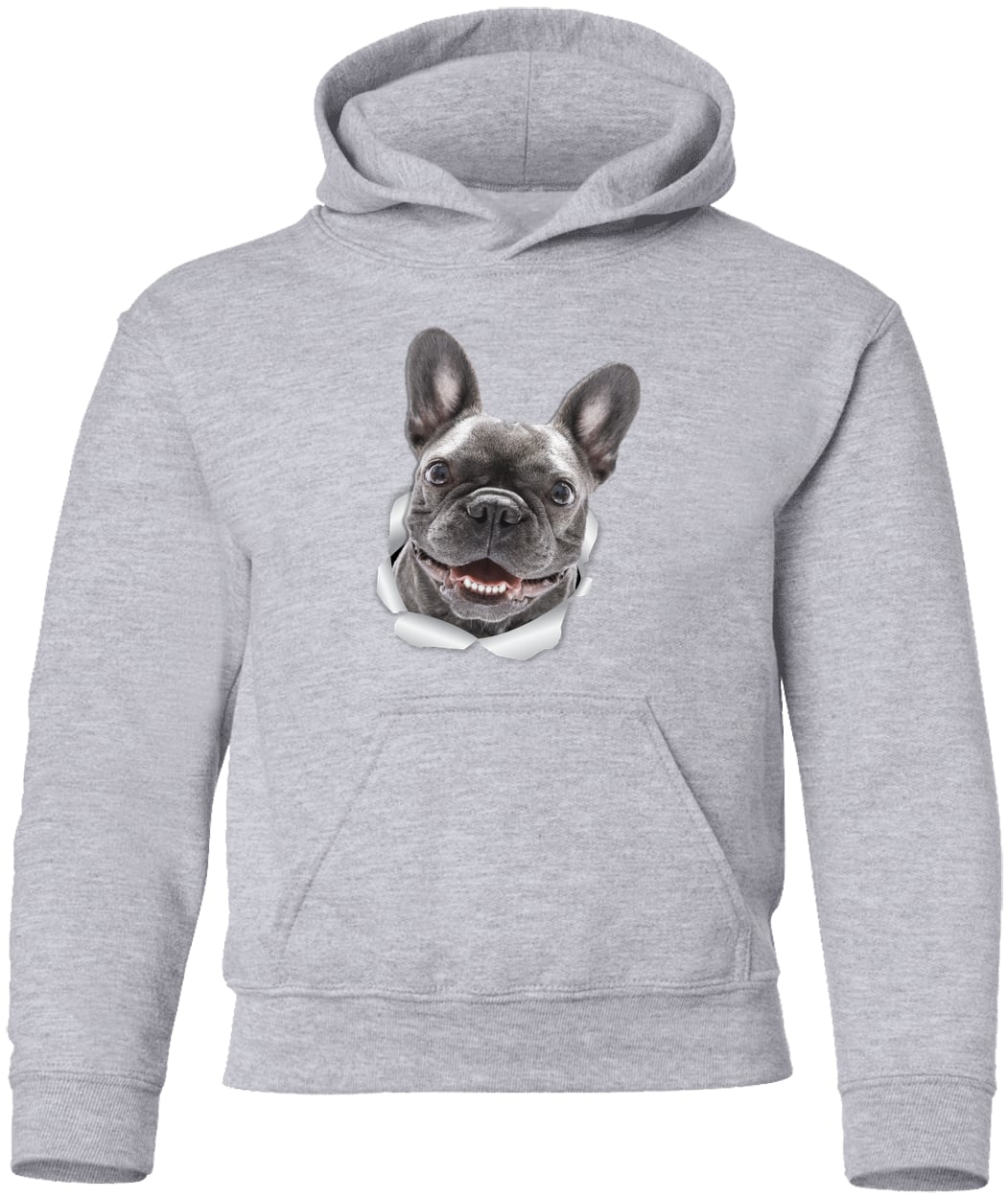 G185B Gildan Youth Pullover Hoodie - Sport Grey