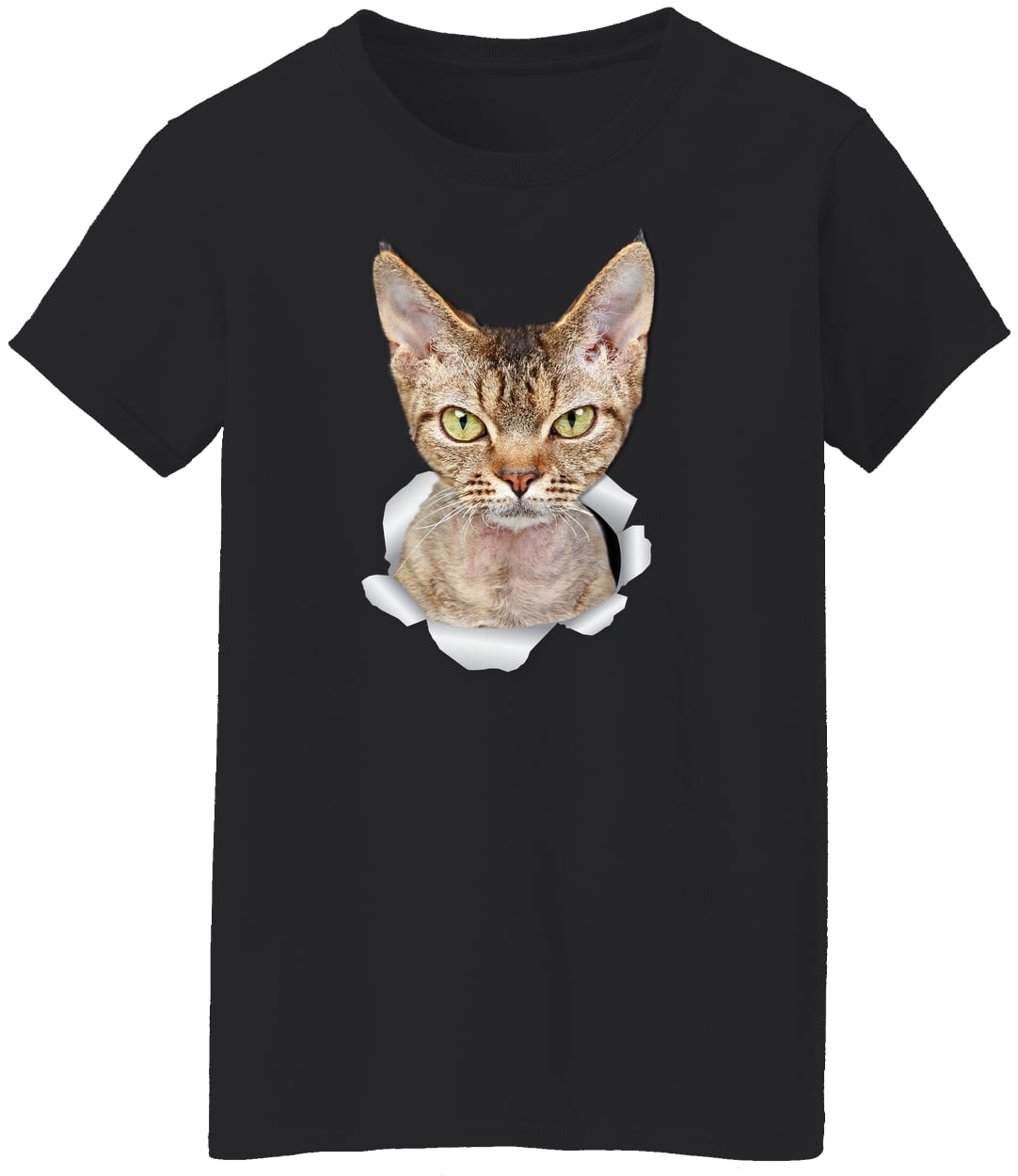 G500L Ladies' 5.3 oz. T-Shirt - Black