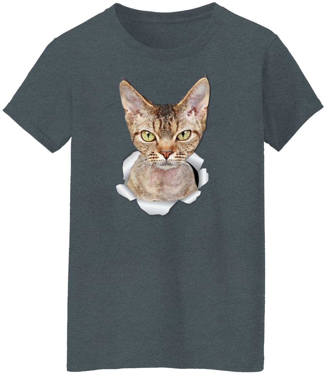 G500L Ladies' 5.3 oz. T-Shirt - Dark Heather