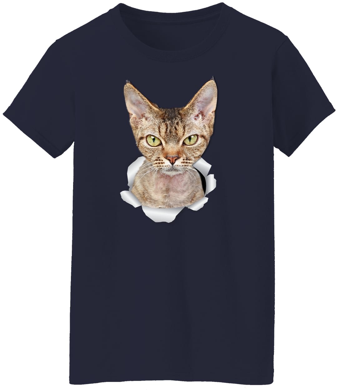 G500L Ladies' 5.3 oz. T-Shirt - Navy
