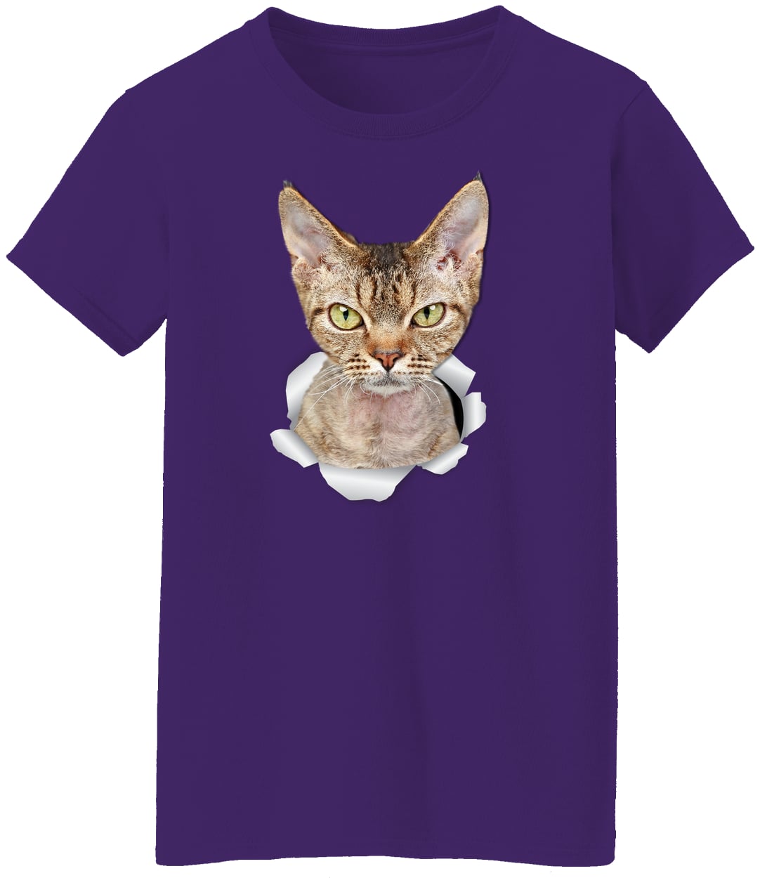 G500L Ladies' 5.3 oz. T-Shirt - Purple