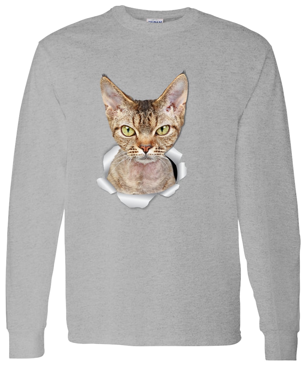 G540 LS T-Shirt 5.3 oz. - Sport Grey