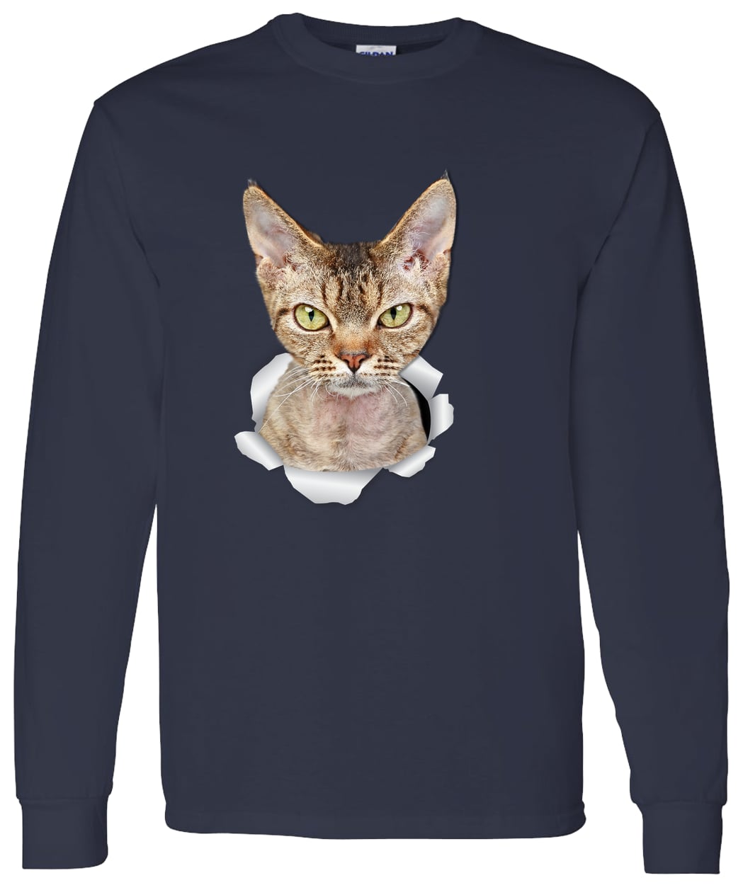 G540 LS T-Shirt 5.3 oz. - Navy