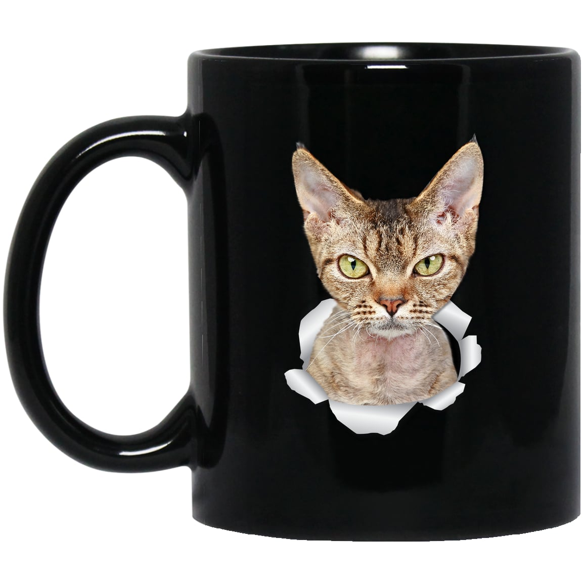BM11OZ 11oz Black Mug Design Preview
