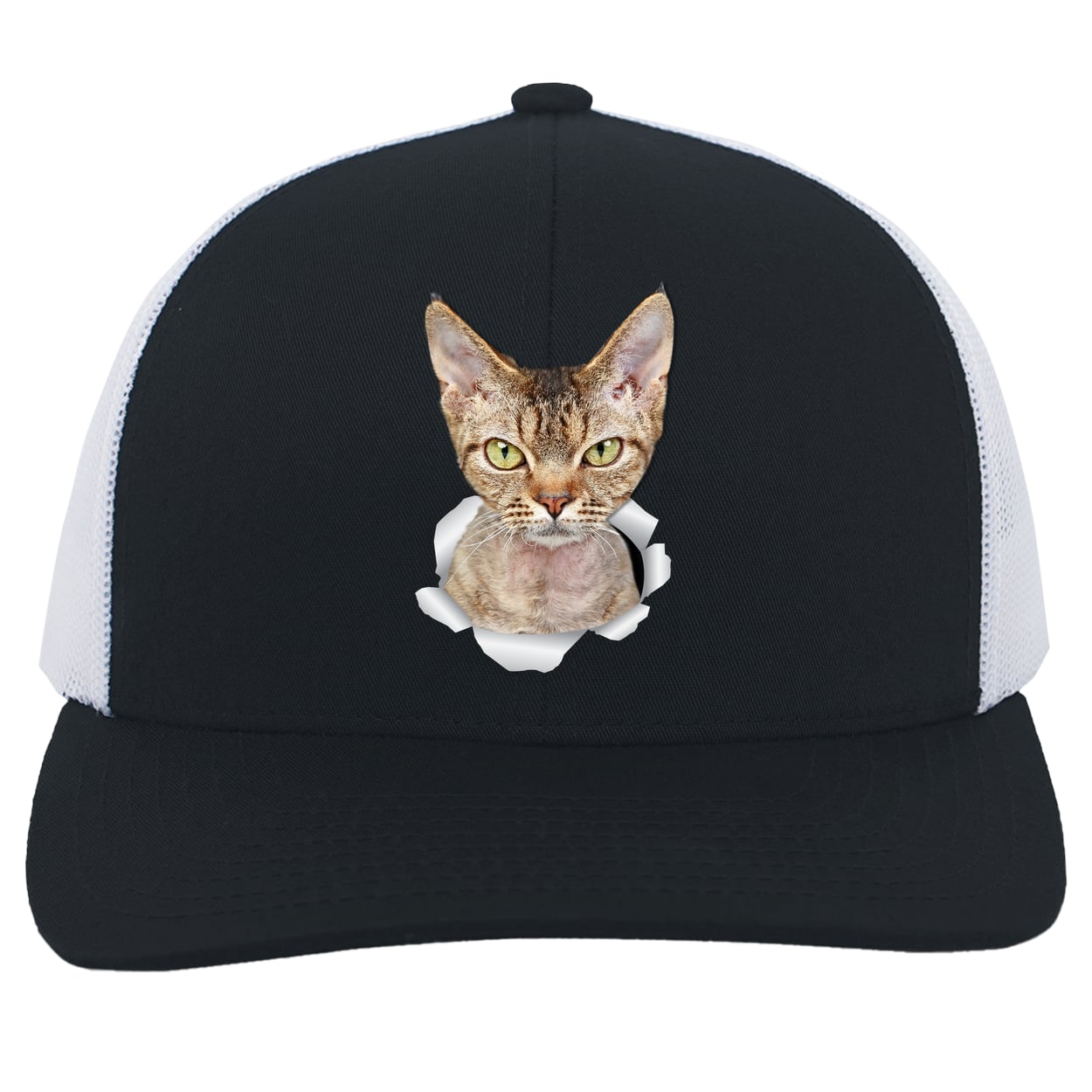 104C Trucker Snap Back - Navy/White