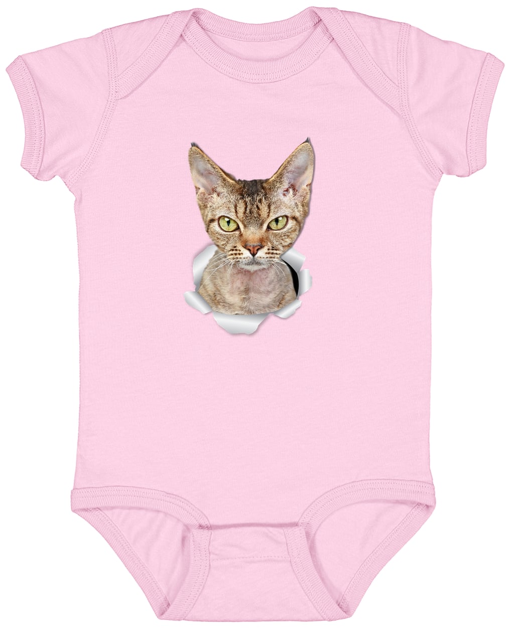 4424 Infant Fine Jersey Bodysuit - Pink