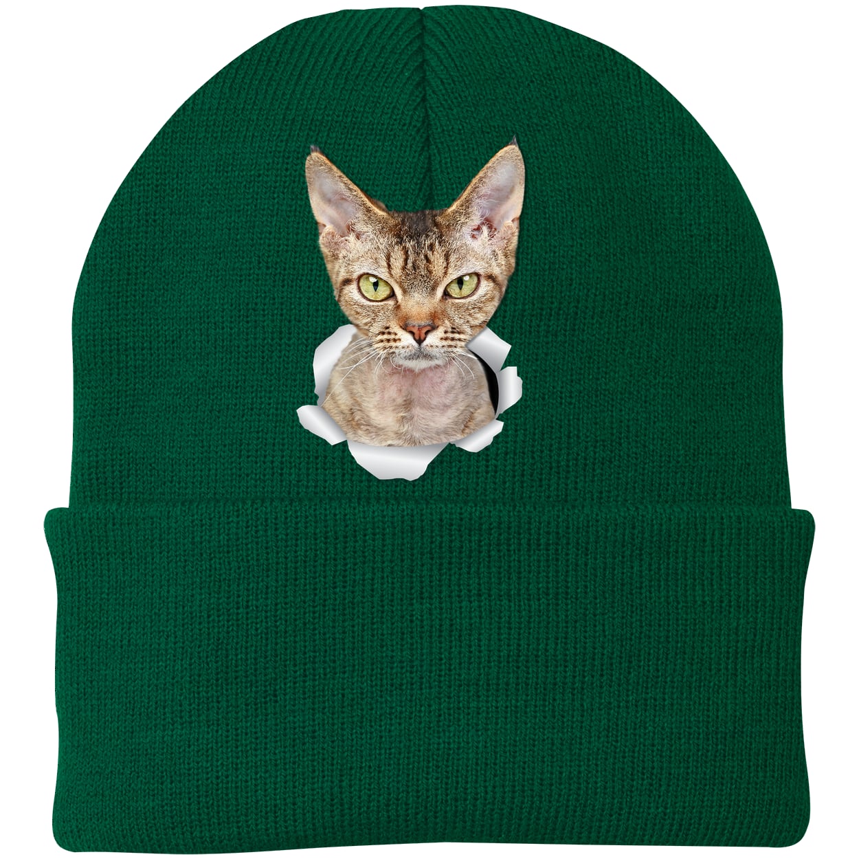 CP90 Port & Company Knit Beanie - Athletic Green