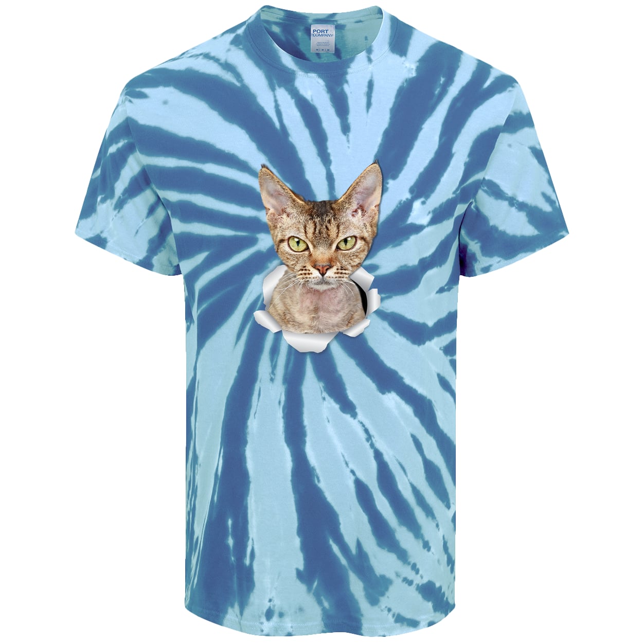 PC147 Port & Company Tie-Dye Tee - Royal