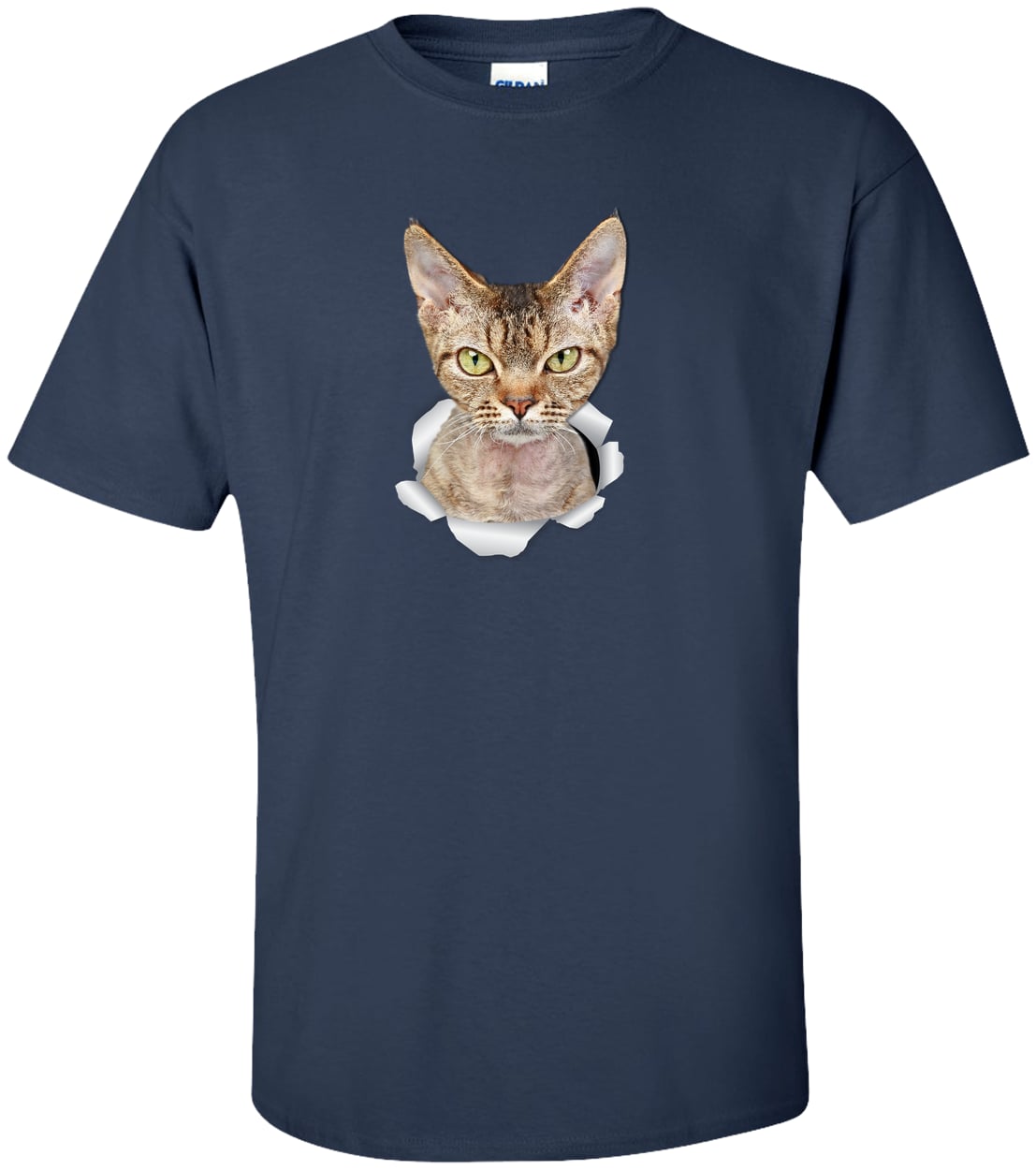 G200T Gildan Mens Tall Ultra Cotton Tee - Navy