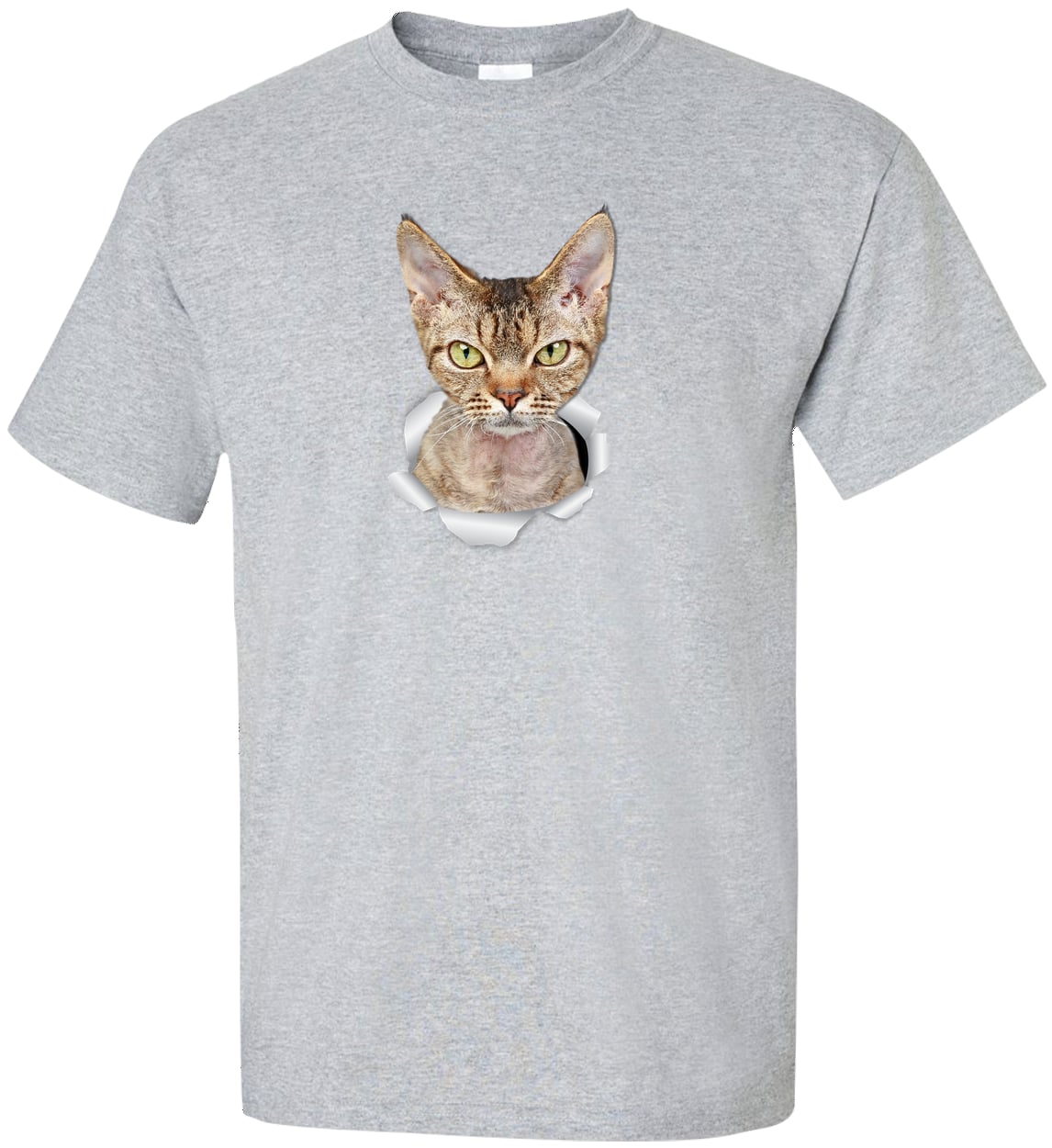 G200T Gildan Mens Tall Ultra Cotton Tee - Sport Grey