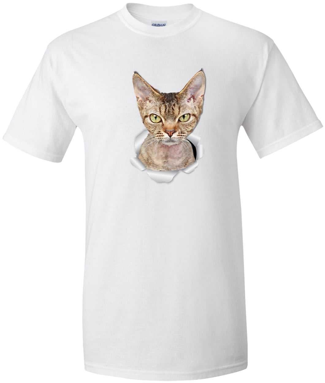 G200T Gildan Mens Tall Ultra Cotton Tee - White