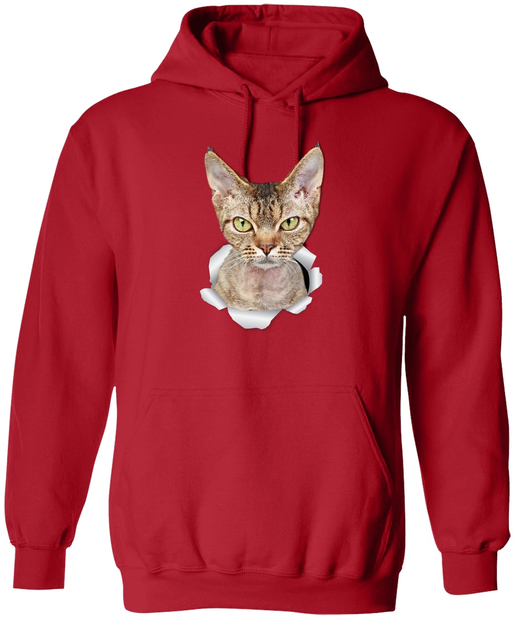 G185 Gildan Pullover Hoodie - Red