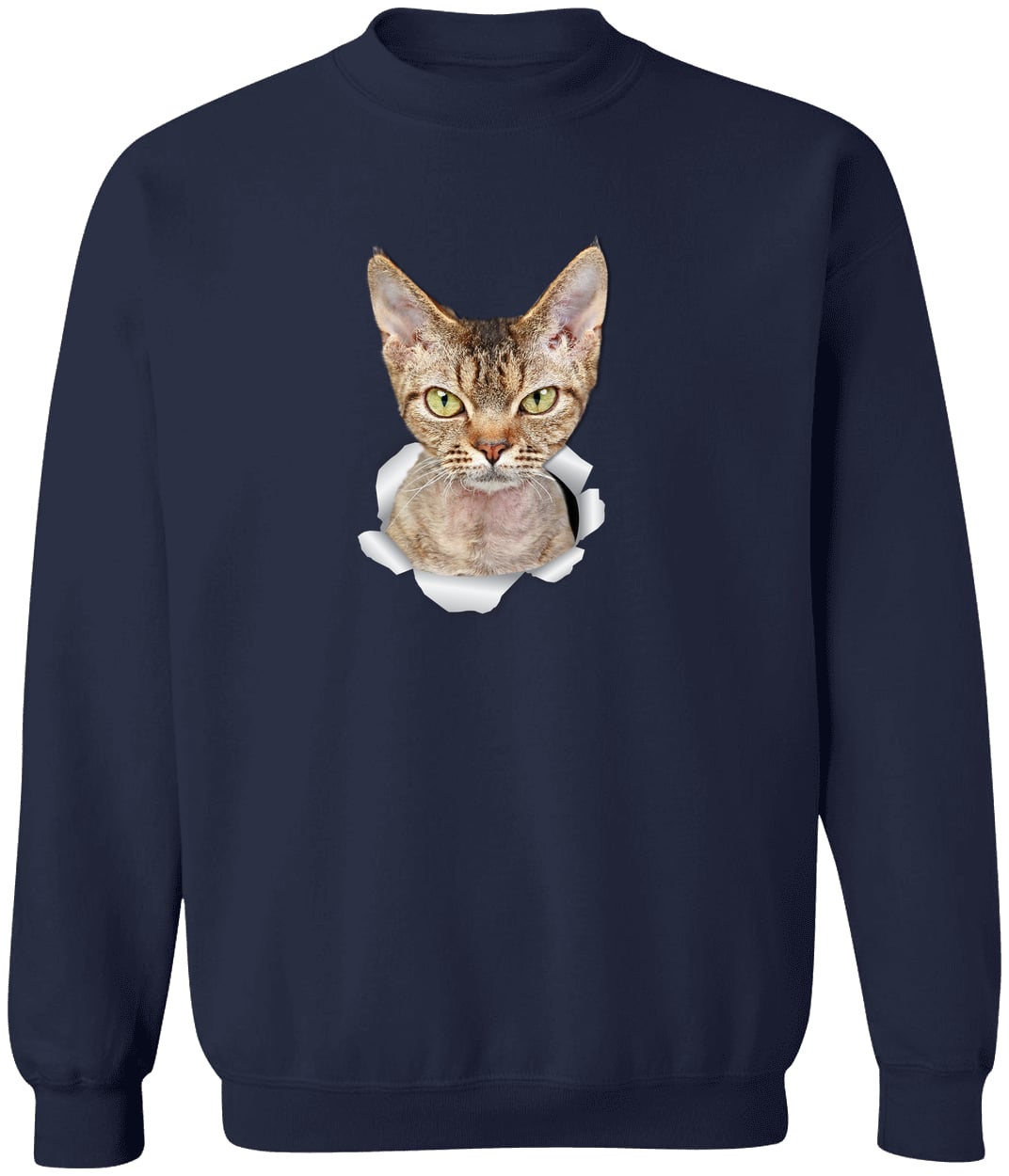 G180 Gildan Crewneck Pullover Sweatshirt - Navy