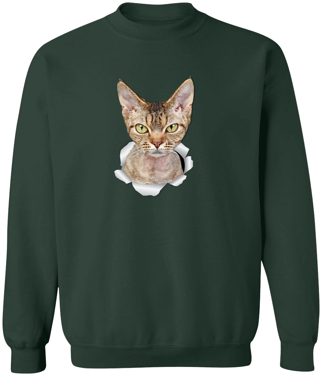 G180 Gildan Crewneck Pullover Sweatshirt - Forest Green