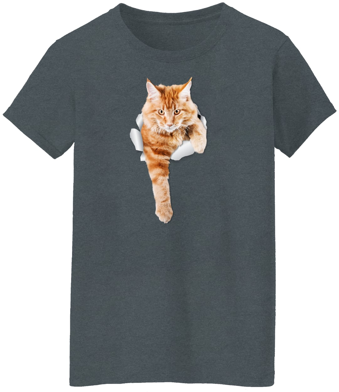 G500L Ladies' 5.3 oz. T-Shirt - Dark Heather