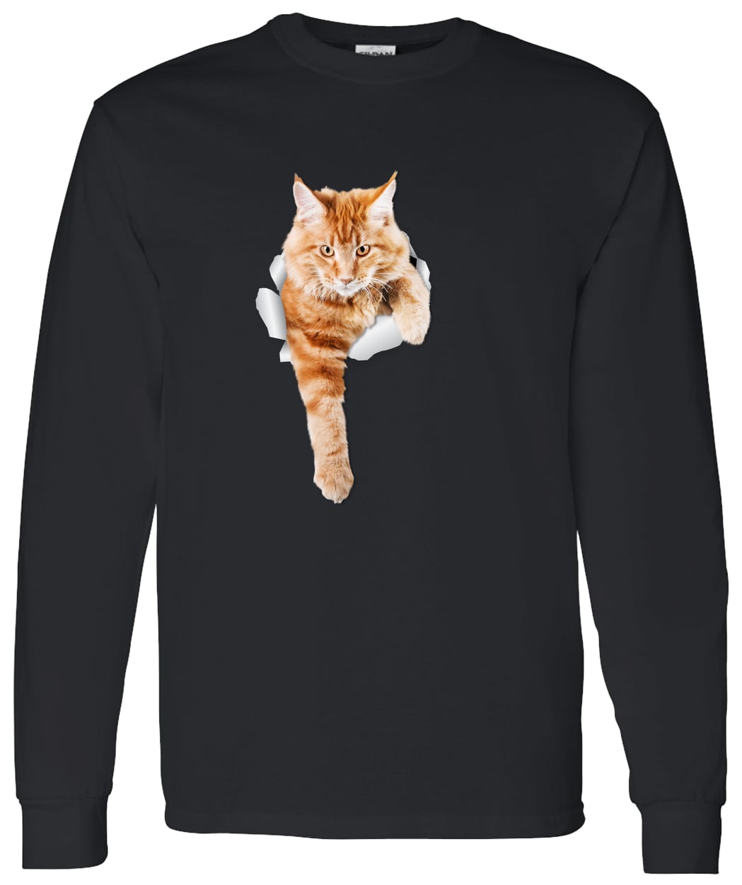 G540 LS T-Shirt 5.3 oz. - Black