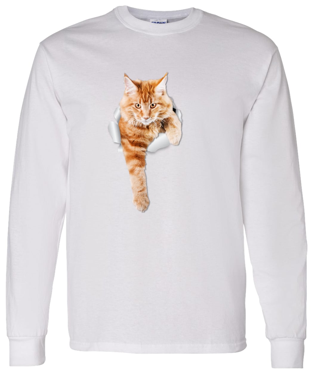 G540 LS T-Shirt 5.3 oz. - White