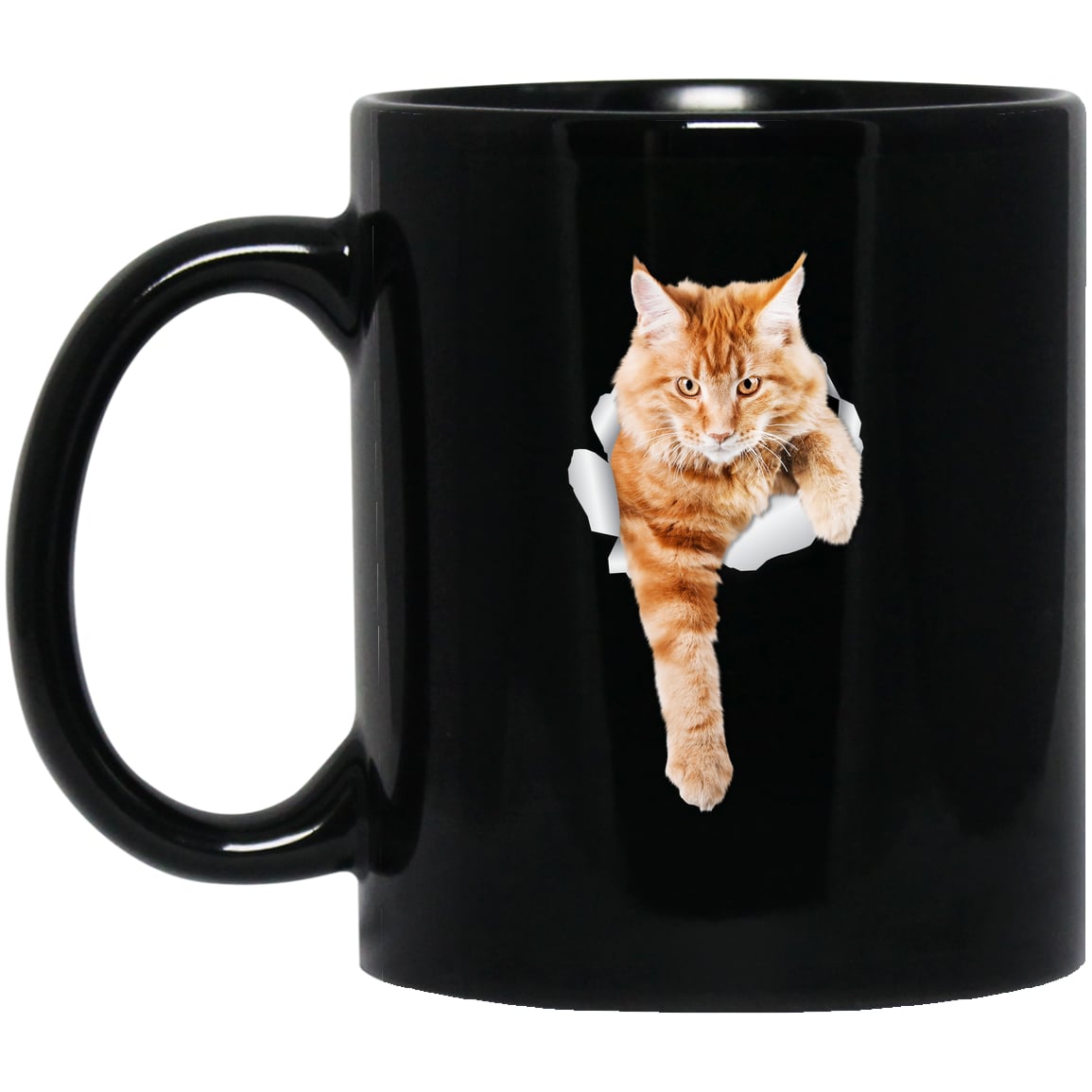 BM11OZ 11oz Black Mug Design Preview