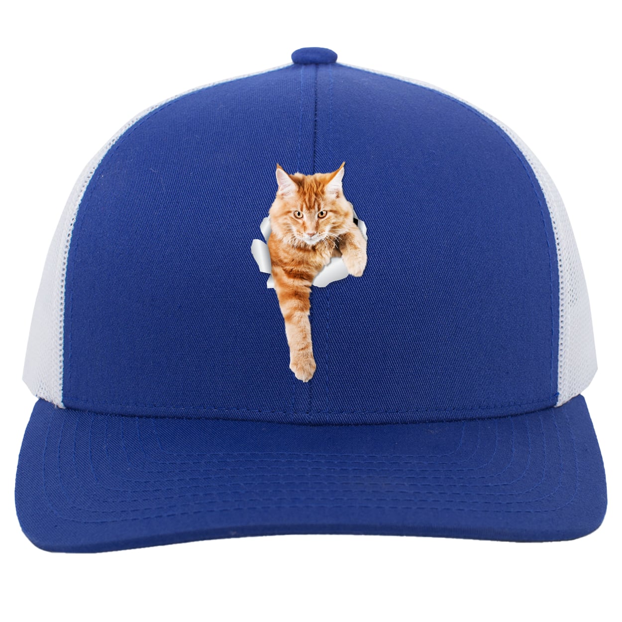 104C Trucker Snap Back - Royal/White