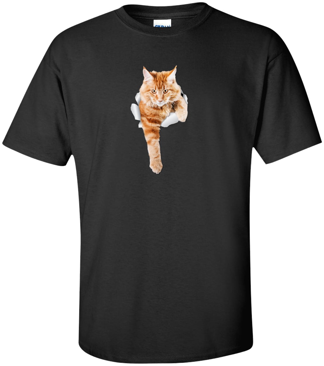 G200T Gildan Mens Tall Ultra Cotton Tee - Black
