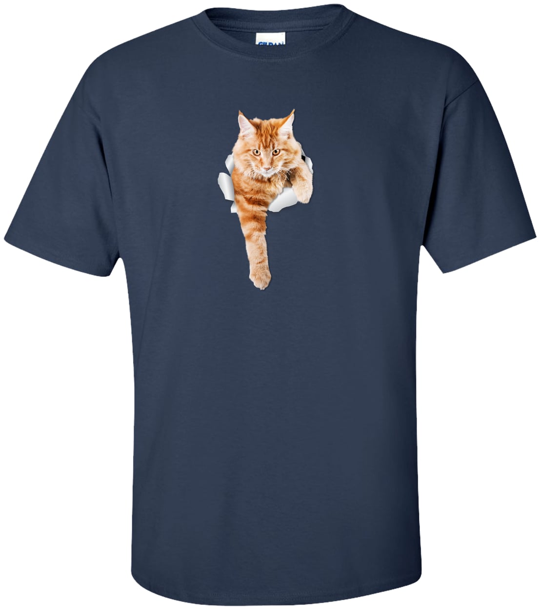 G200T Gildan Mens Tall Ultra Cotton Tee - Navy