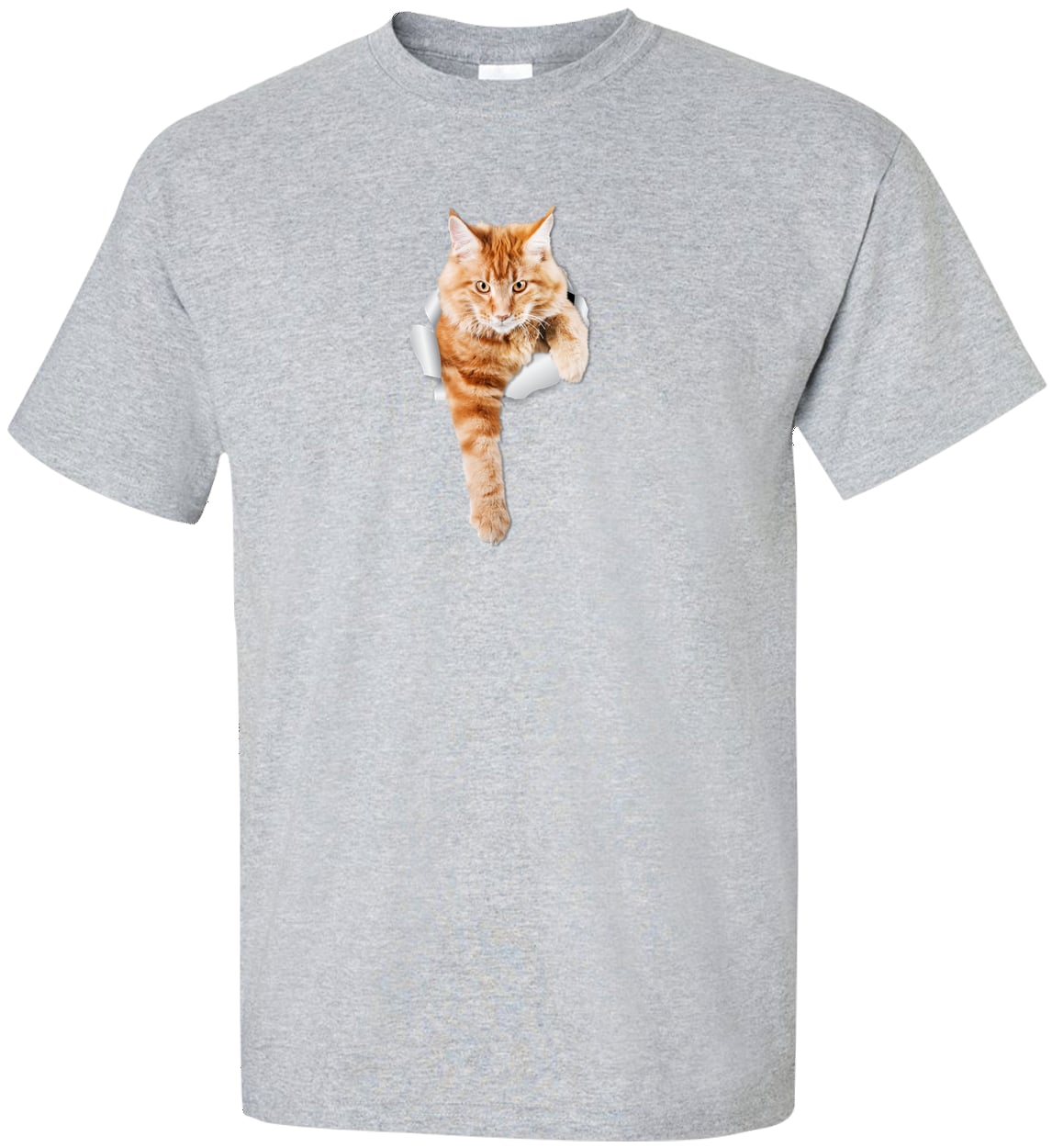 G200T Gildan Mens Tall Ultra Cotton Tee - Sport Grey