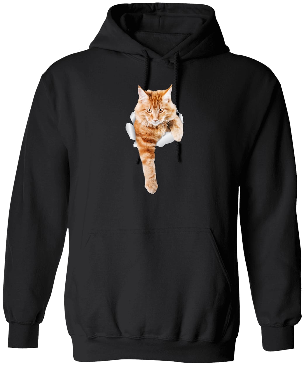 G185 Gildan Pullover Hoodie - Black