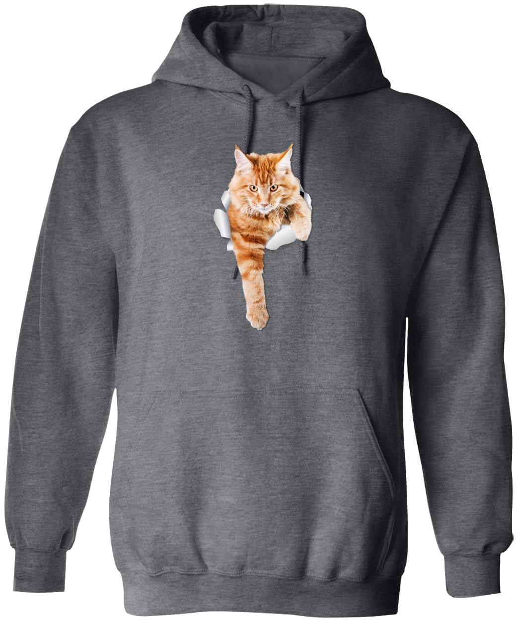 G185 Gildan Pullover Hoodie - Dark Heather