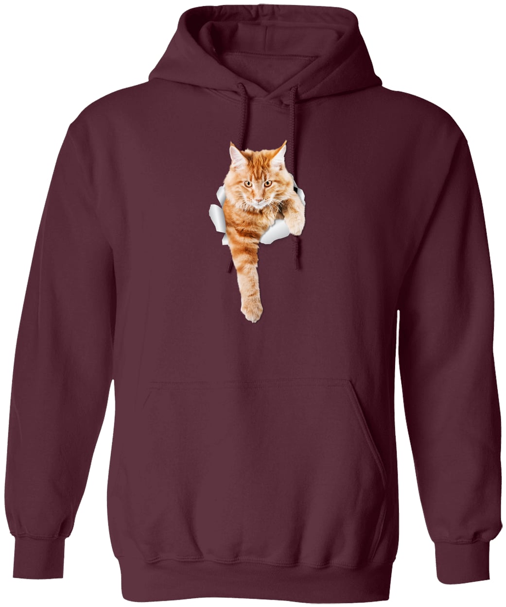 G185 Gildan Pullover Hoodie - Maroon