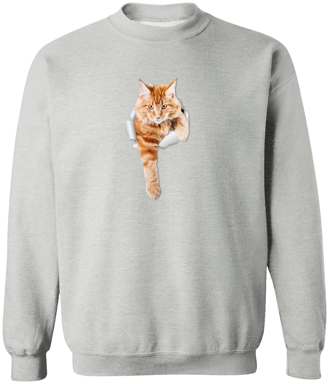 G180 Gildan Crewneck Pullover Sweatshirt - Sport Grey
