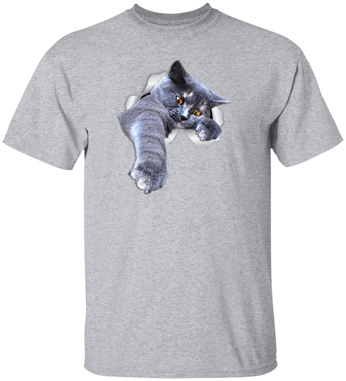 G500 Gildan 5.3 oz. T-Shirt - Sport Grey
