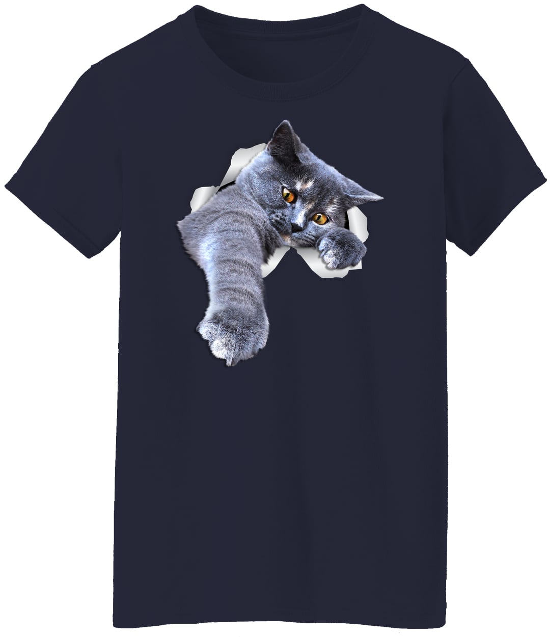 G500L Ladies' 5.3 oz. T-Shirt - Navy