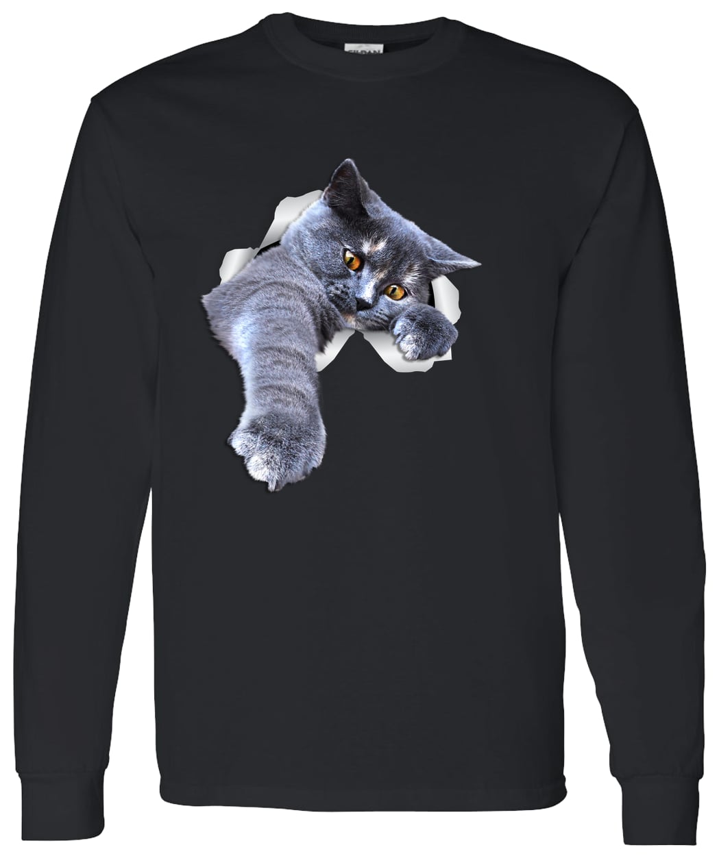 G540 LS T-Shirt 5.3 oz. - Black