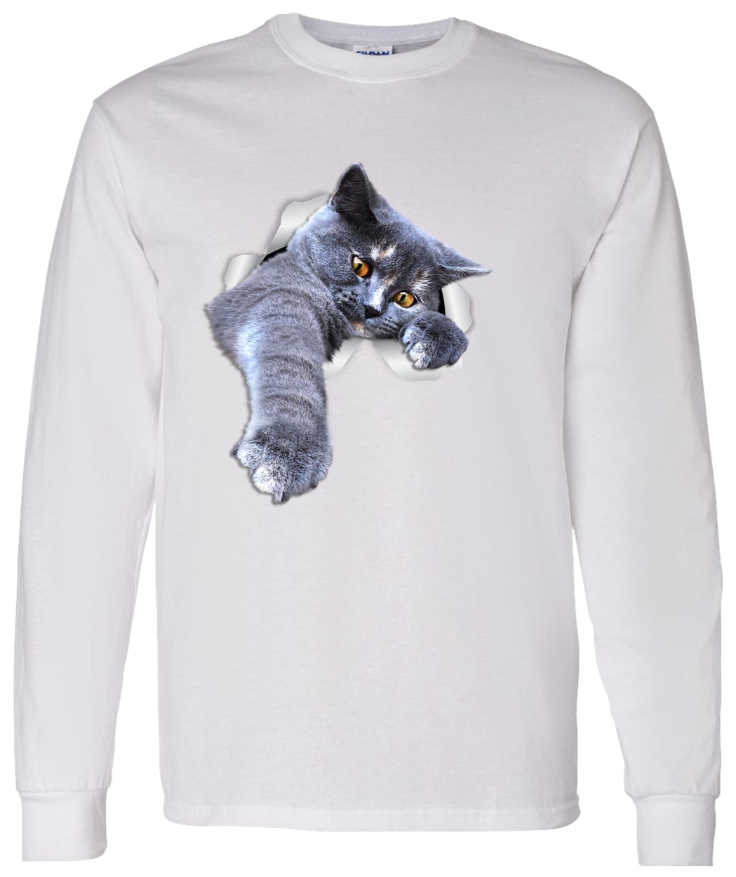 G540 LS T-Shirt 5.3 oz. - White