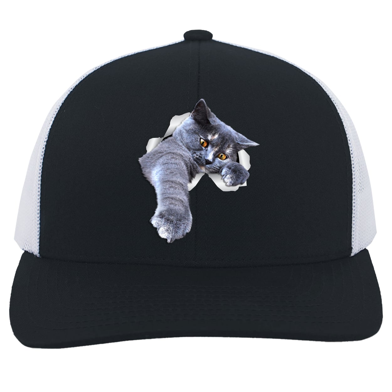 104C Trucker Snap Back - Navy/White