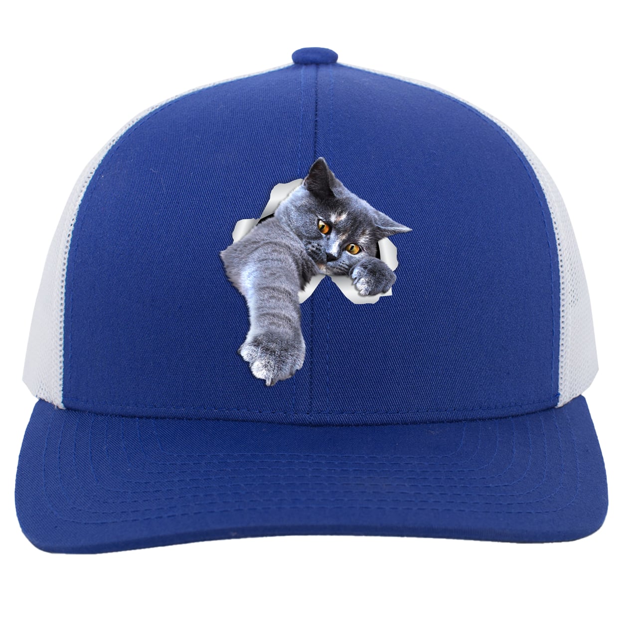 104C Trucker Snap Back - Royal/White